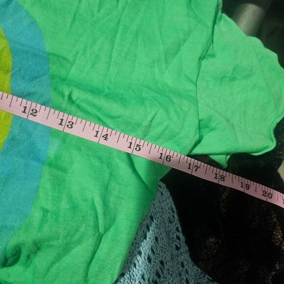 2010 green have a smurfy day smurfette junk food tee - Picture 5 of 7